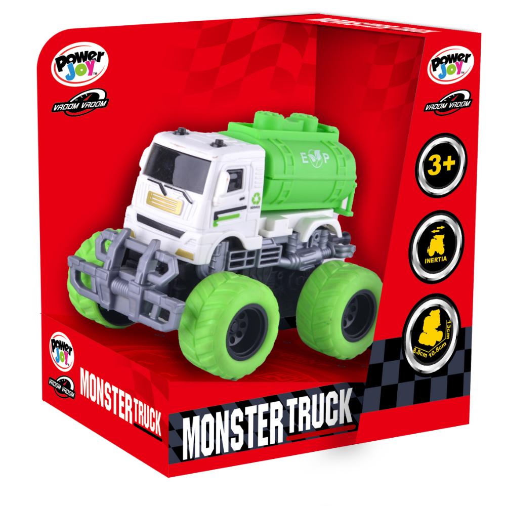P.Joy V.Vroom Monster Truck 3Asst-Cars & Vehicles-P.JOY-