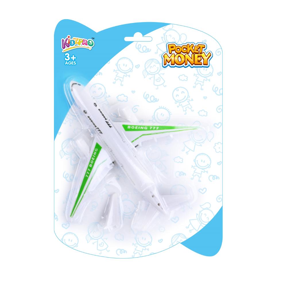KIDZ. PULL BACK AIRPLANE 2ASST BC