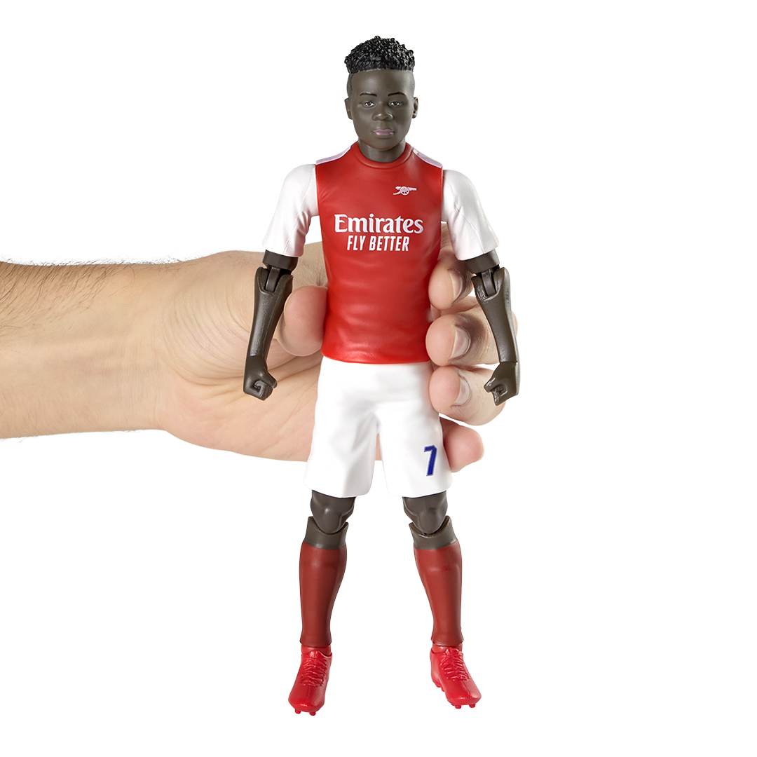 Bukayo Saka - Sockers Football Figure | Official Collectible
