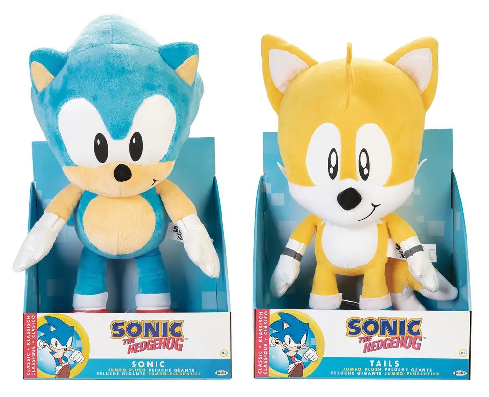 Sonic Jumbo Plush 20 Asst. 2-Sonic The Hedgehog-192995404779