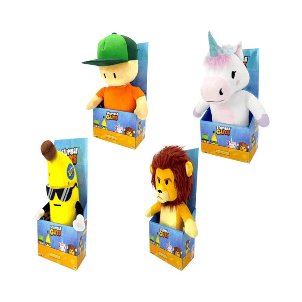 Stumble Guys Huggable Plush 12" Asst(Assorted - Includes 1)-Stumble Guys-810128422178