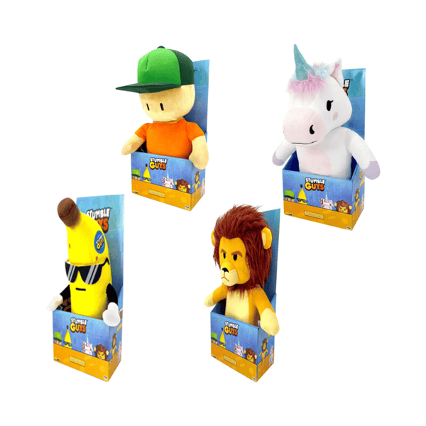 Stumble Guys Huggable Plush 12" Asst(Assorted - Includes 1)-Stumble Guys-810128422178