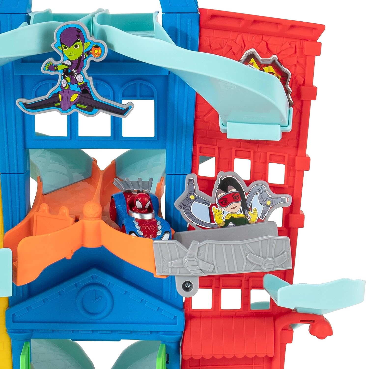 SPIDEY N FRIENDS CITY TRACK SET