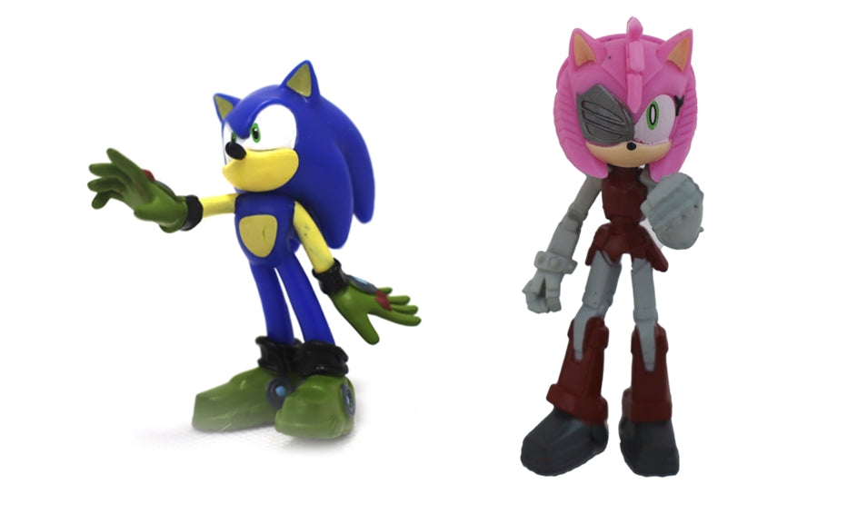 Sonic Figure 2Fig. W/ Window Box Asst(Assorted - Includes 1)-Action Figures-PMI-810128421546