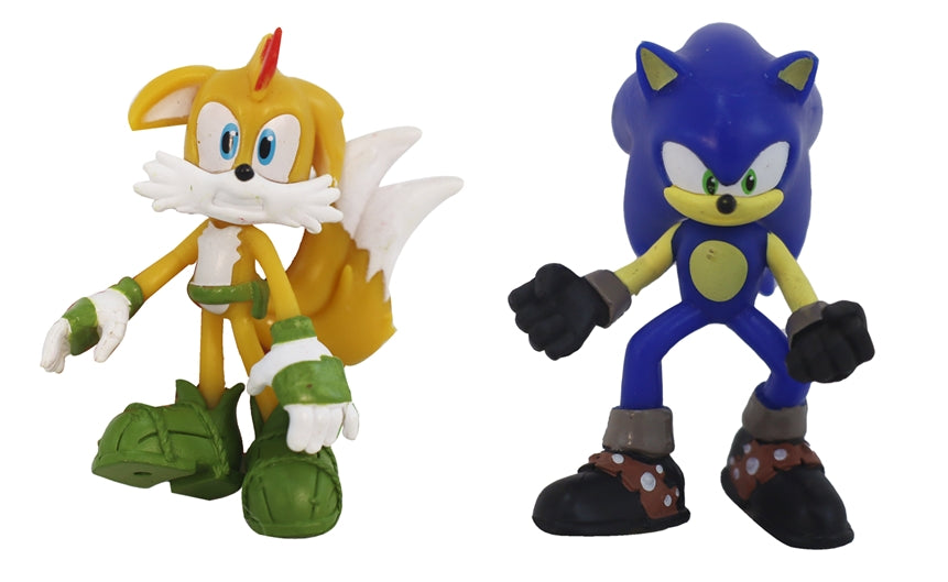 Sonic Figure 2Fig. W/ Window Box Asst(Assorted - Includes 1)-Action Figures-PMI-810128421546
