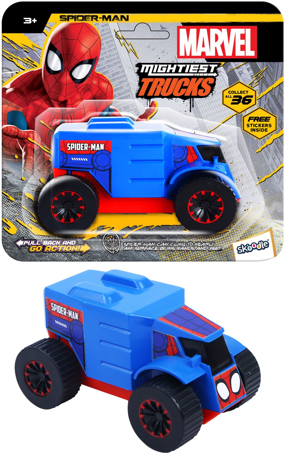 Marvel Mm Truck Spiderman - Cars & Vehicles - MONDO - Shop in Bahrain