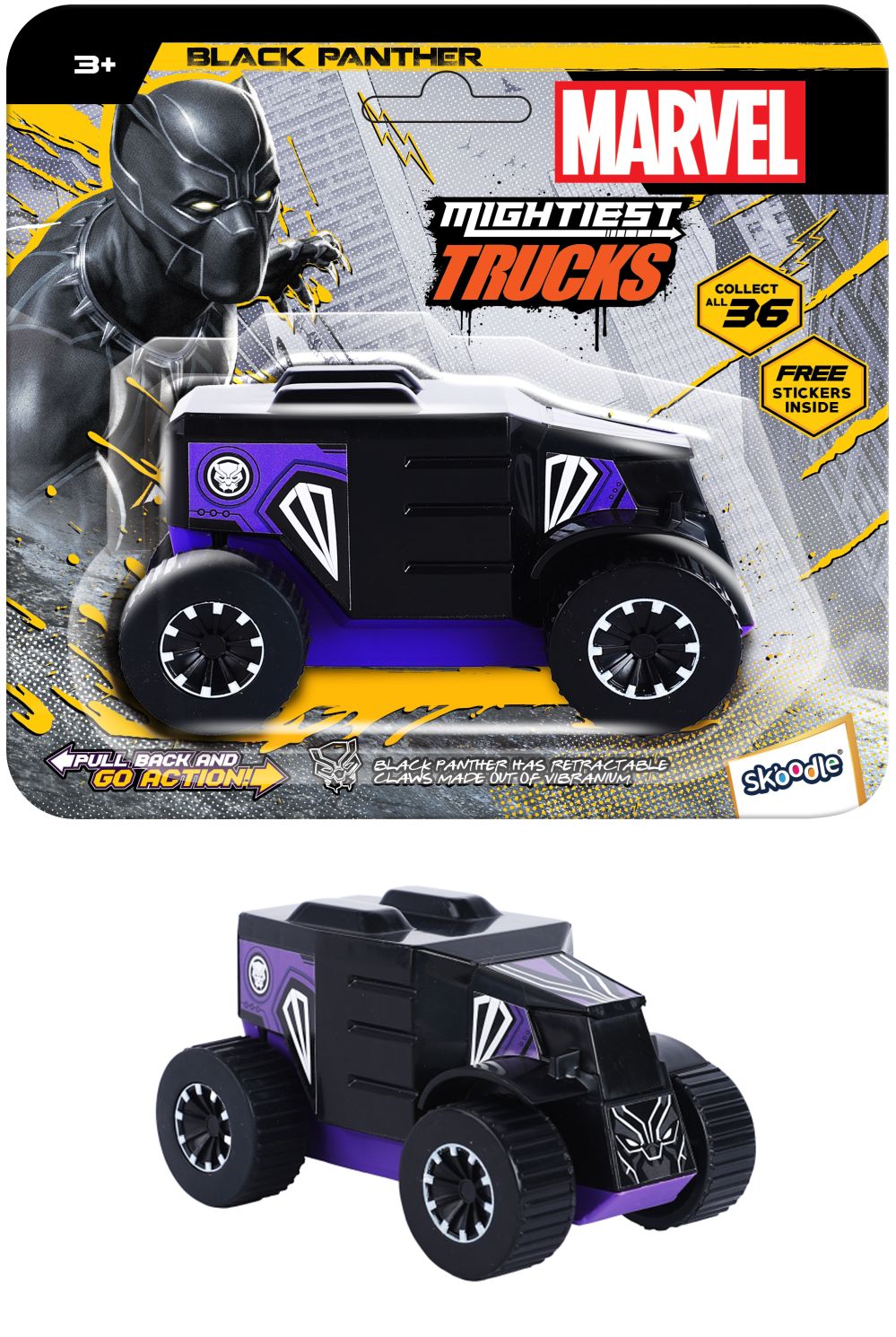 Marvel Mm Truck B.Panther - Cars & Vehicles - MONDO - Shop in Bahrain