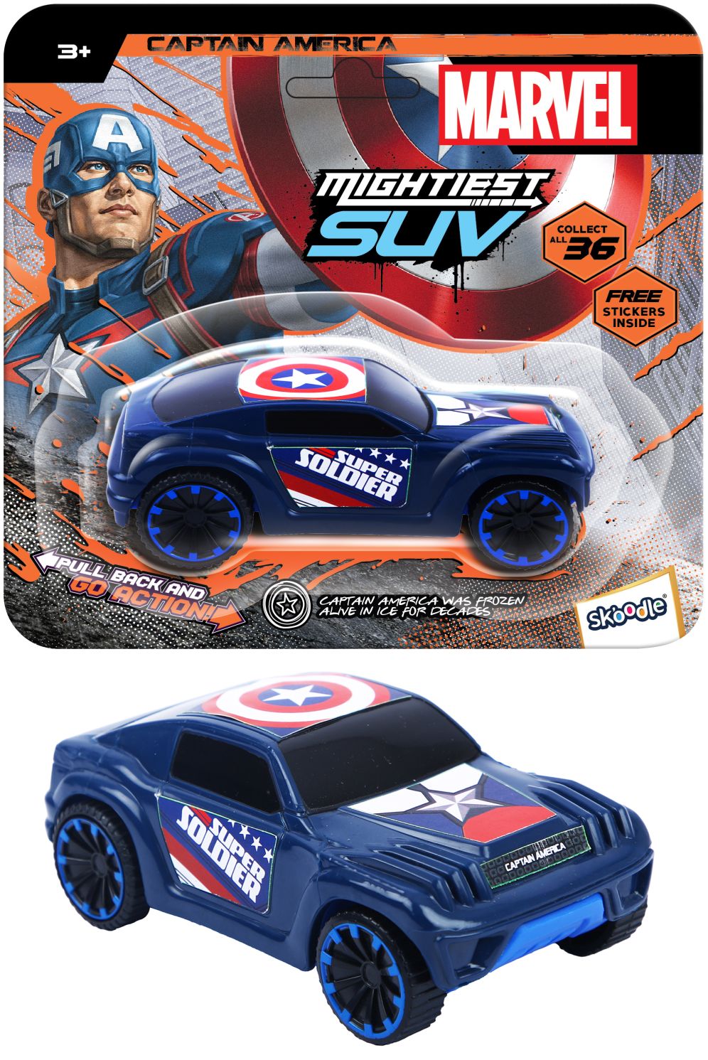Marvel Mm Suv Capt America - Cars & Vehicles - MONDO - Shop in Bahrain