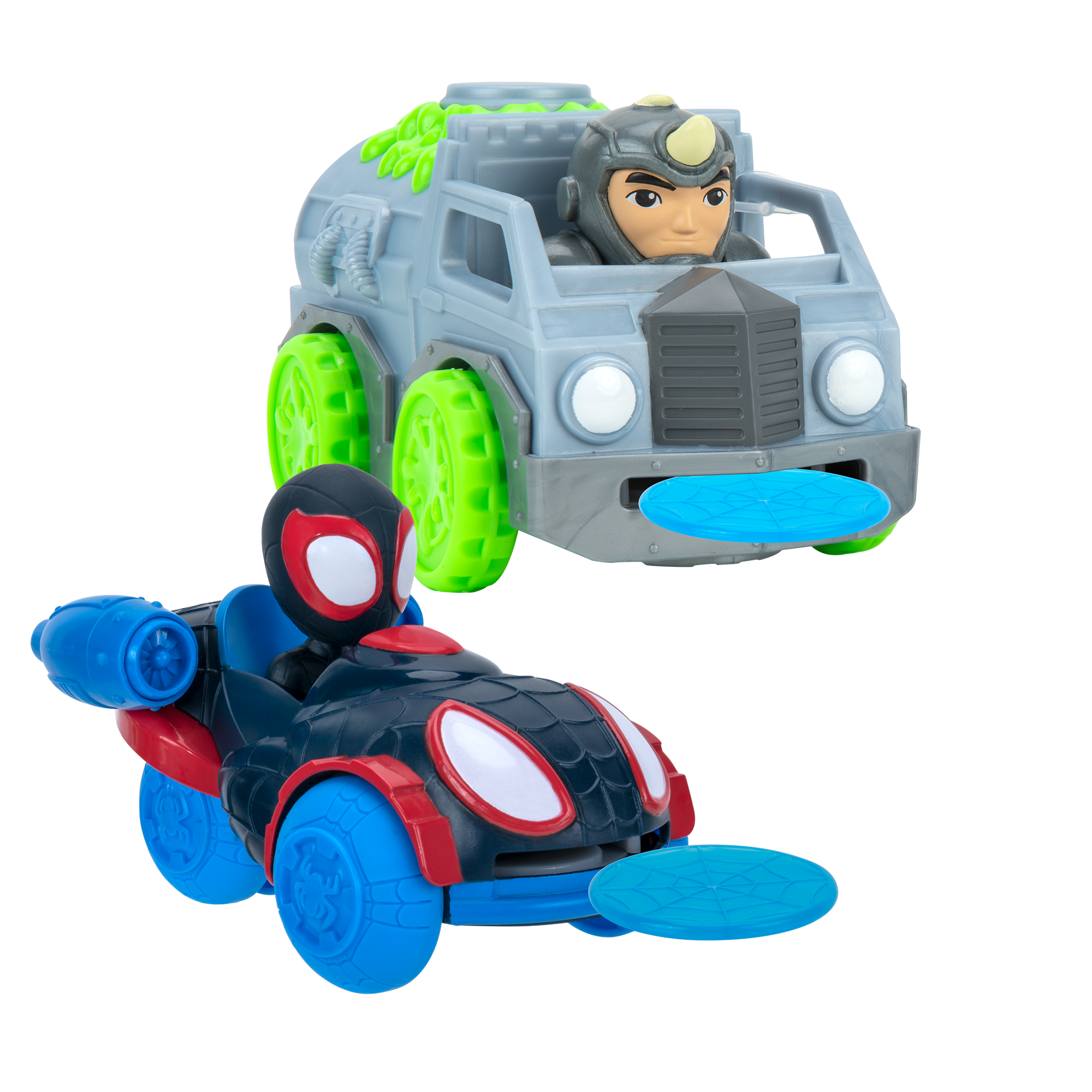 SPIDEY N FRIENDS MILES+RHINO 2PK
