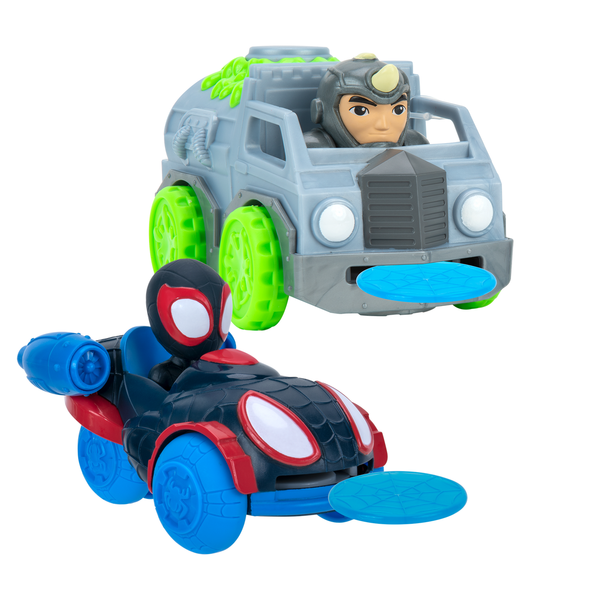 SPIDEY N FRIENDS MILES+RHINO 2PK