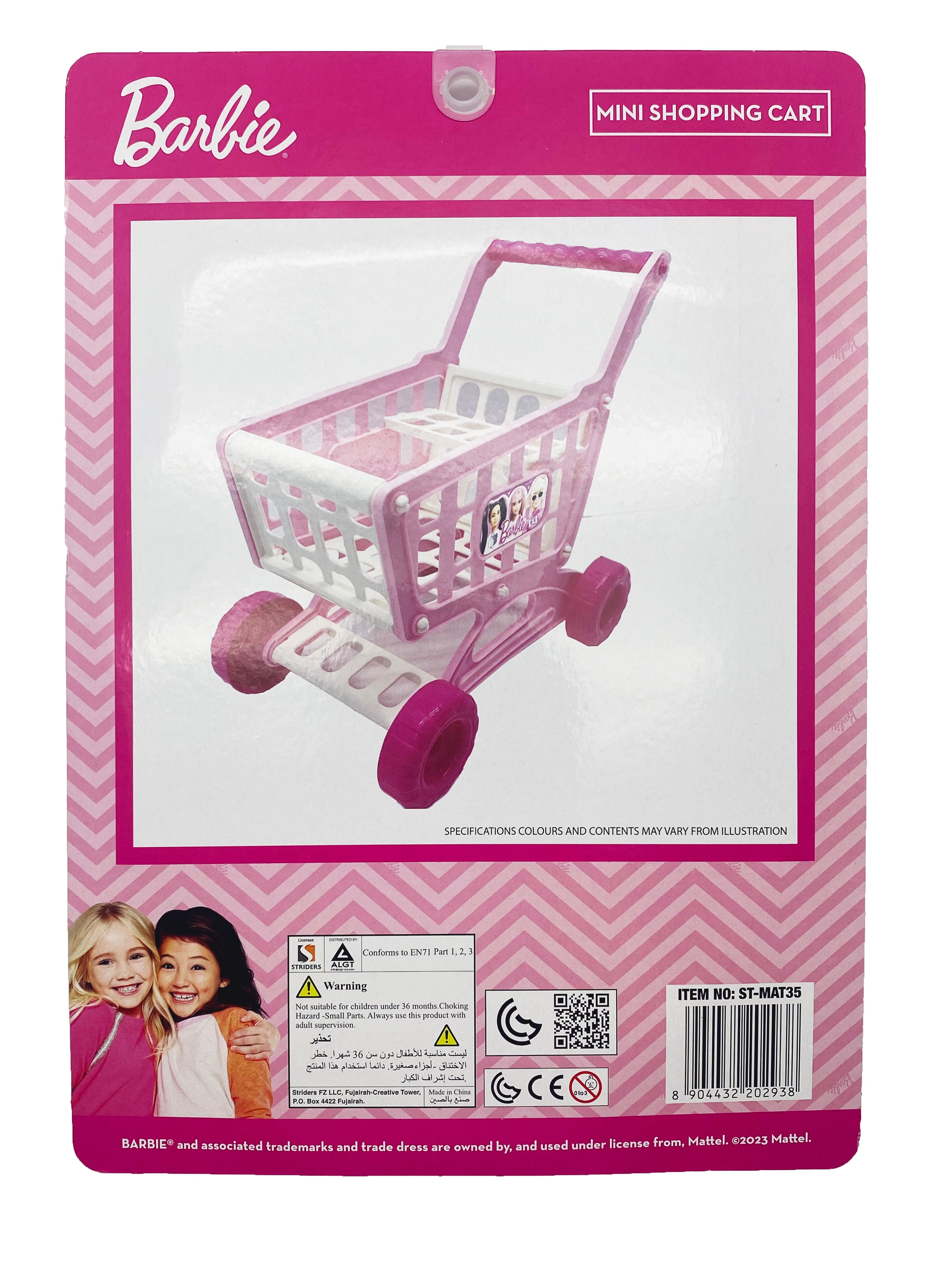 Barbie Mini Shopping Cart