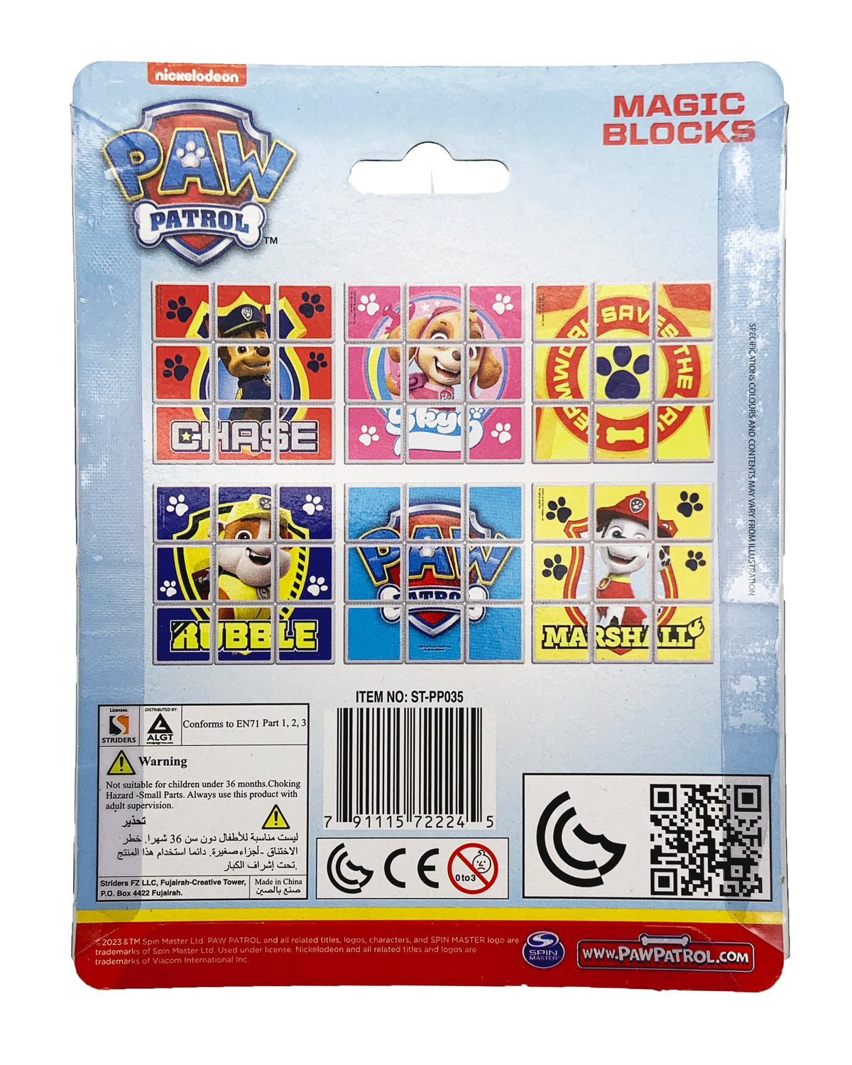 Pawpatrol Magic Blocks