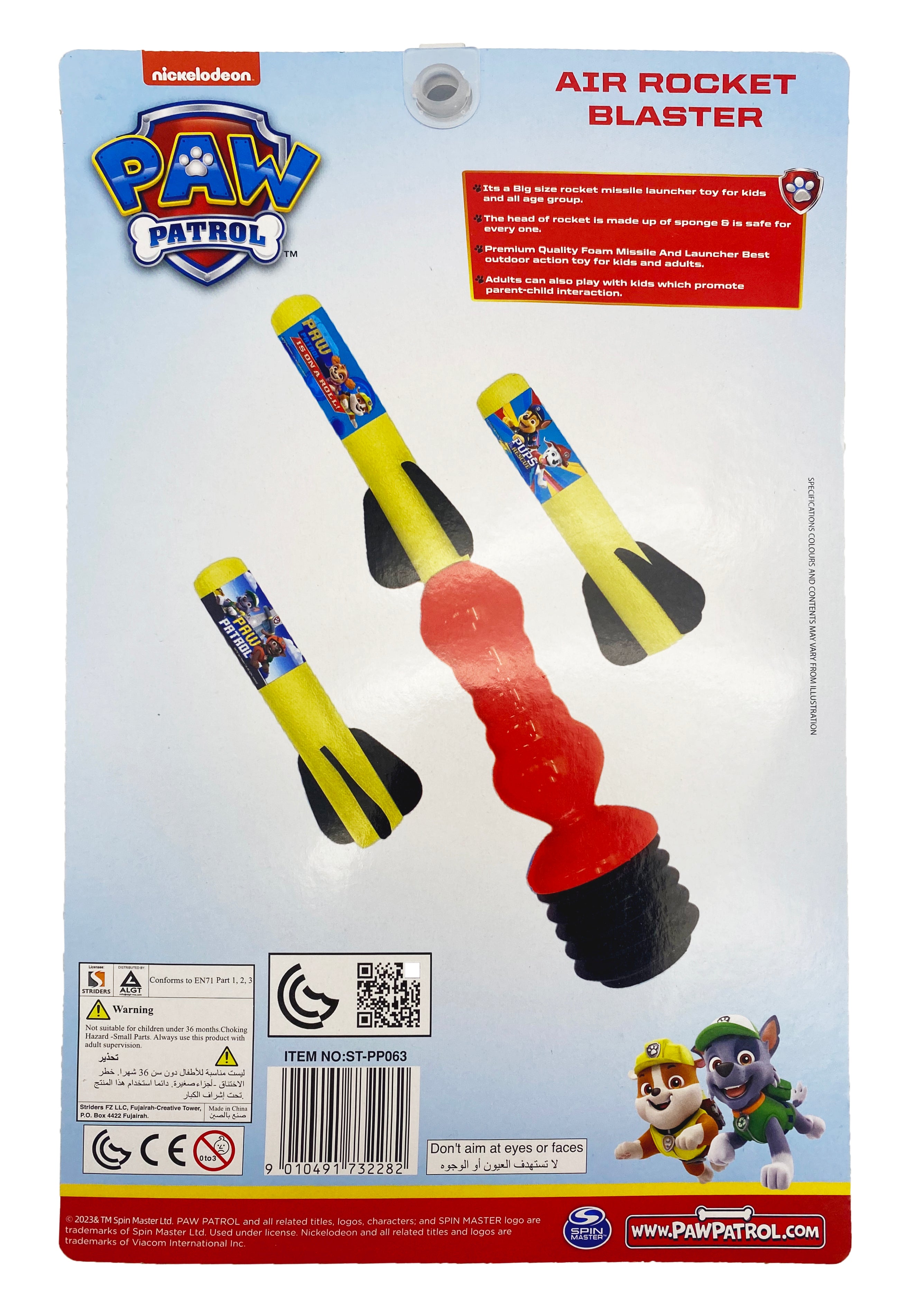 Pawpatrol Air Rocket Blaster