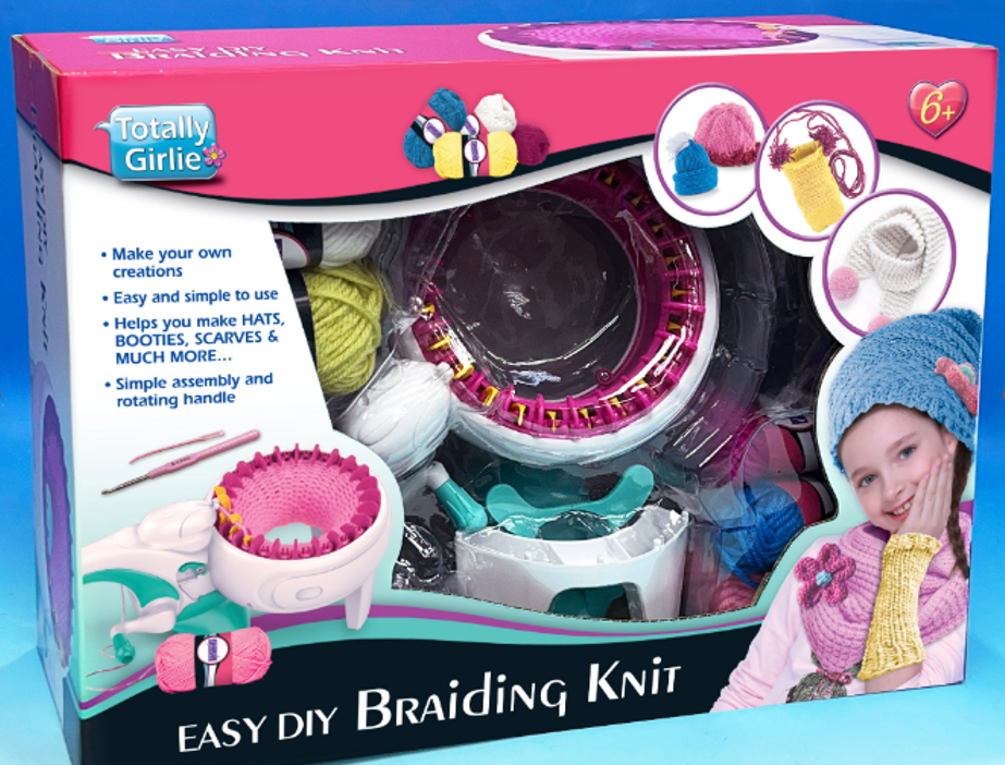 Easy Dyi Braiding Knir-Totally Girlie