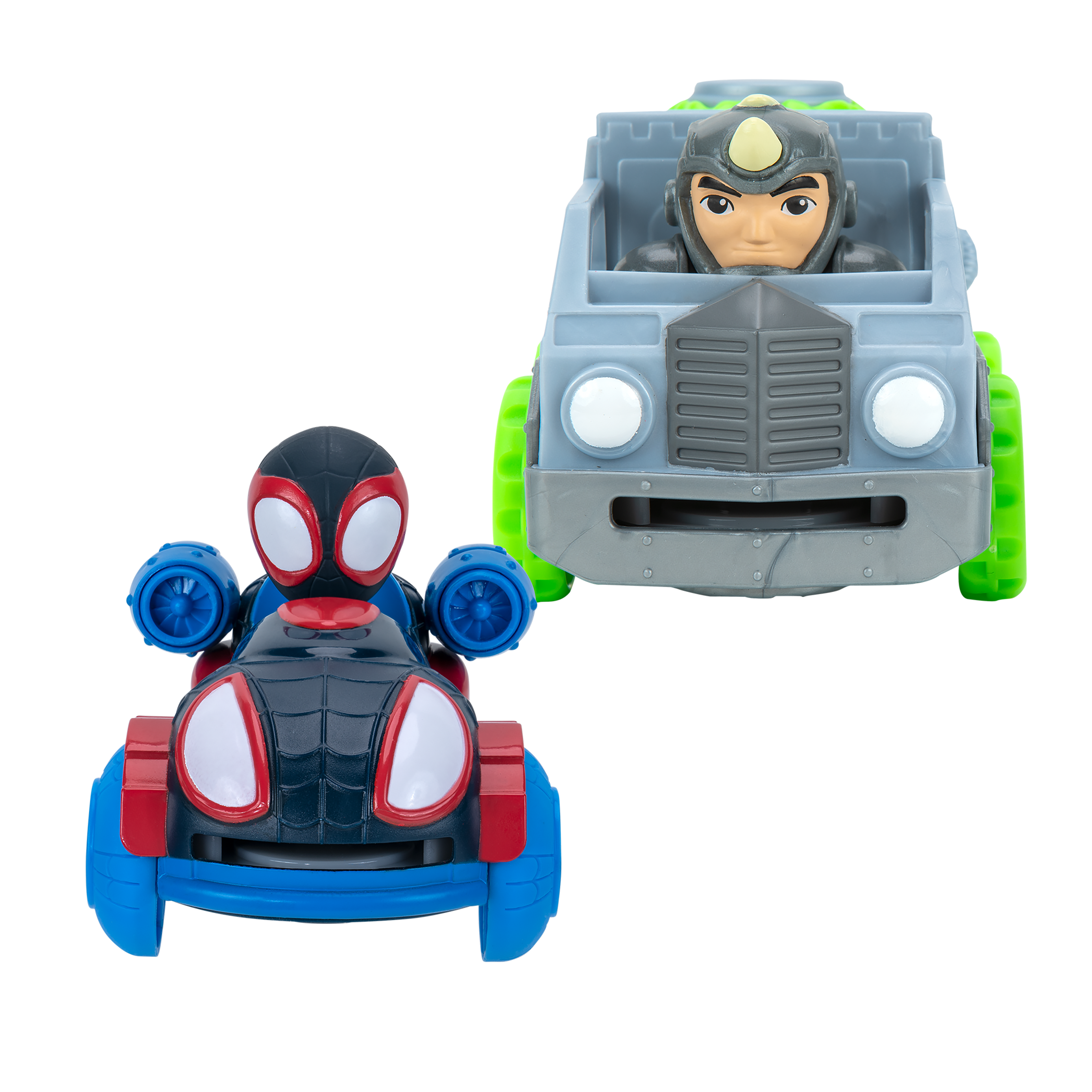 SPIDEY N FRIENDS MILES+RHINO 2PK