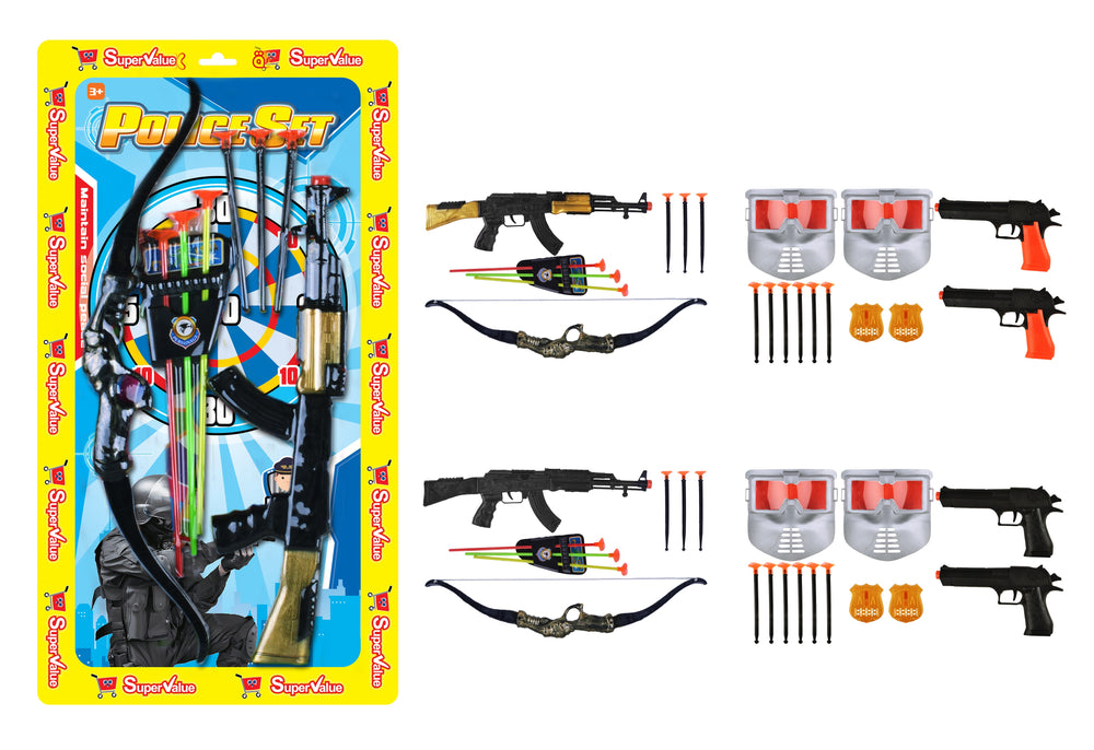 Supervalue Police Set 4Asst