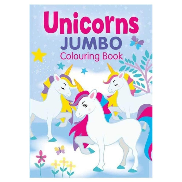 Unjc Unicorns Jumbo Colouring Book-Shubaik Lubaik