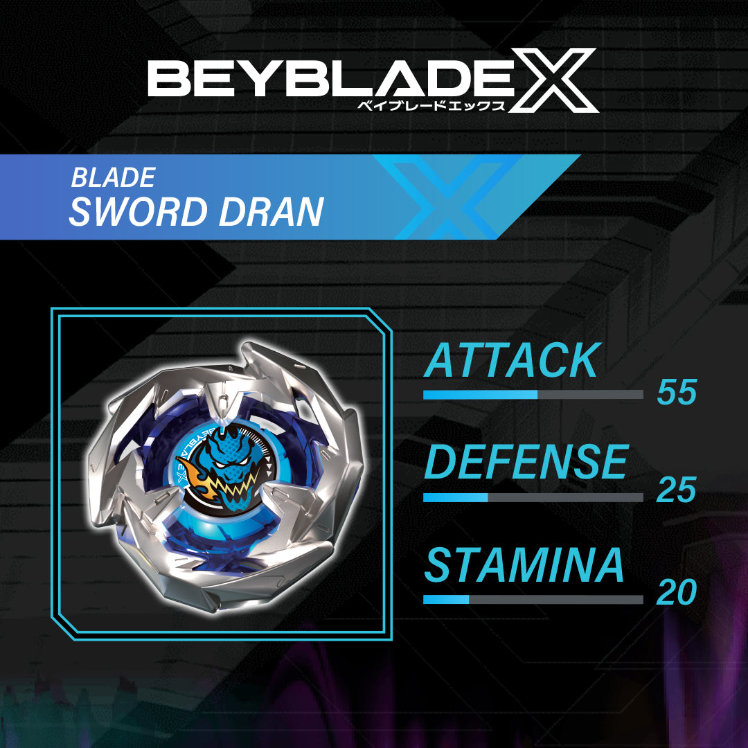 BBLADE X LAUNCHER SWORD DRAN 3-60F