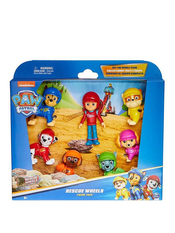 Paw Patrol Rescue Wheels Fig Gift Pack-Action Figures-Paw Patrol-681147024830