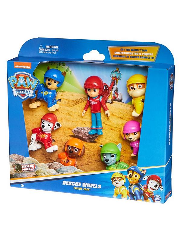 Paw Patrol Rescue Wheels Fig Gift Pack-Action Figures-Paw Patrol-681147024830
