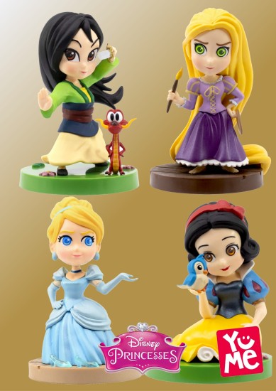Disney Princess Enchanted Classic Series 4Asst(Assorted - Includes 1)-DISNEY-MAXX-