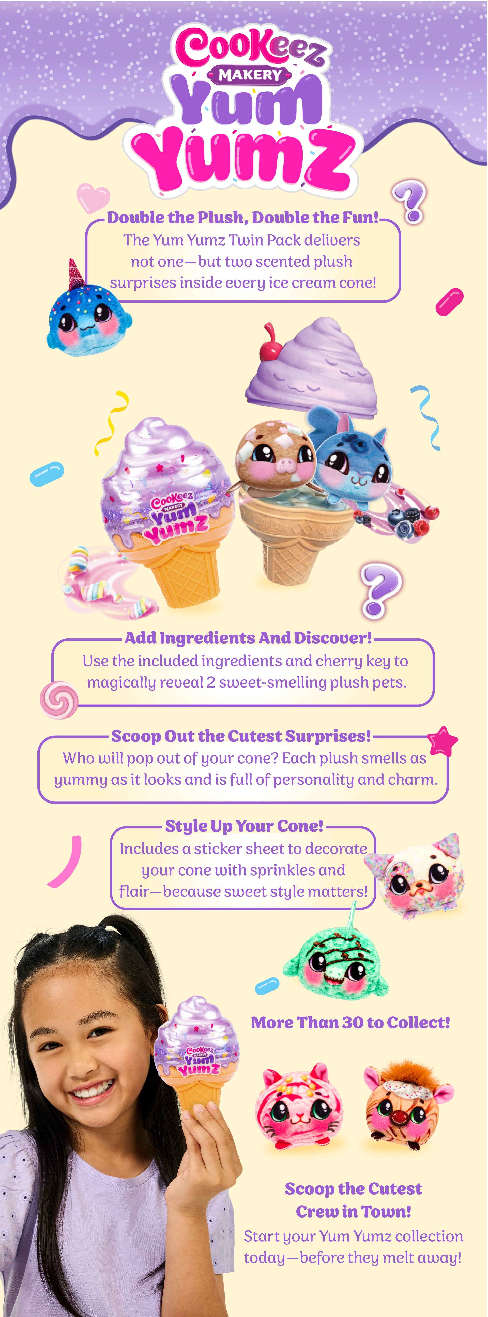 COOKEEZ MAKERY YUM YUMZ S2 2PACK