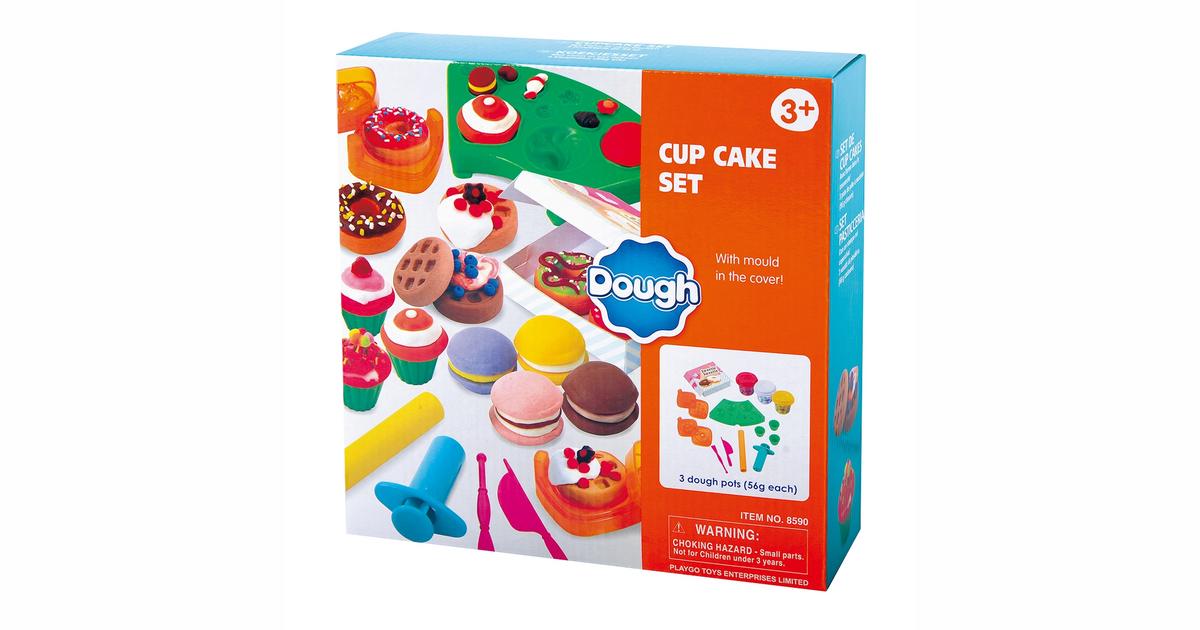 Cup Cake Set (2 X 2 Oz Dough Included)