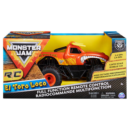 Monster Jam Rc 1:24 El Toro Loco-Monster Jam-778988366325