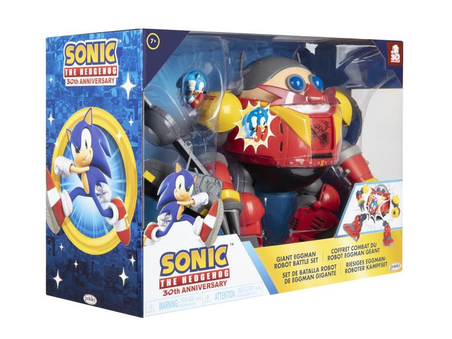 Sonic Giant Eggman Robot Battle Set-Sonic The Hedgehog-192995409262