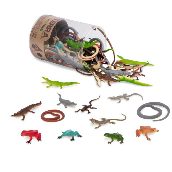 Reptiles In Tube by Terra for kids - toys