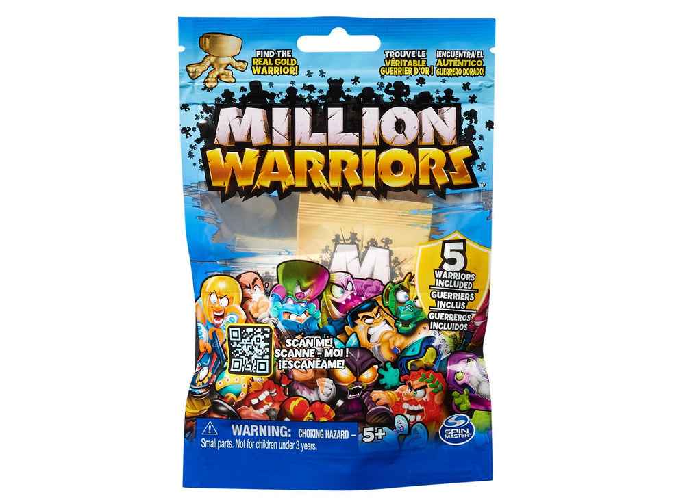 Million Warriors Squad Pack Fig Asst. Cdu(Assorted - Includes 1) by Million Warriors for kids - toys