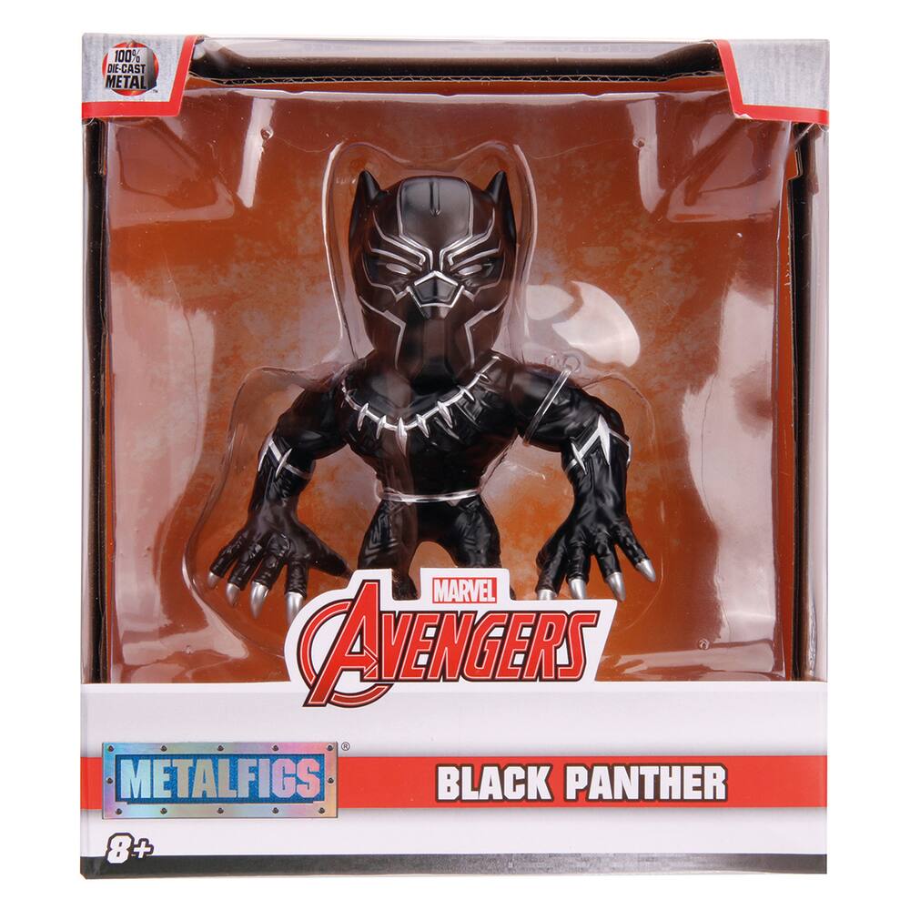 Marvel 4 Black Panther Figure-JADA-4006333068775