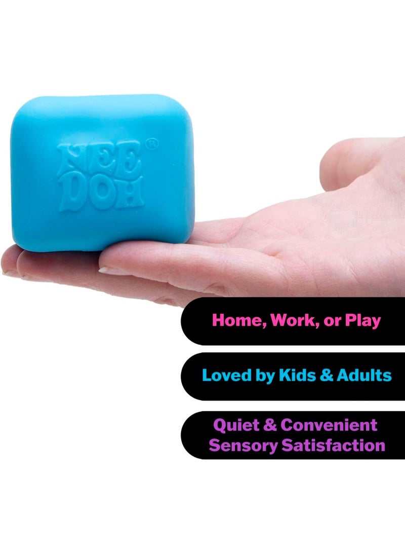 Nice Cube Super Solid Squish Squeeze Fidget Sensory Toy Purple