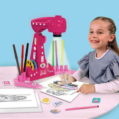 BARBIE PROJECTOR DRAWING SCHOOL