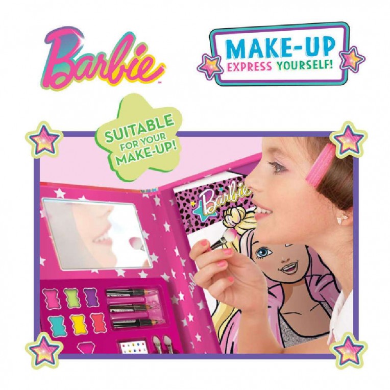 BARBIE SKETCHBOOK MAKE-UP EXPRESS YOURSELF IN DISPLAY