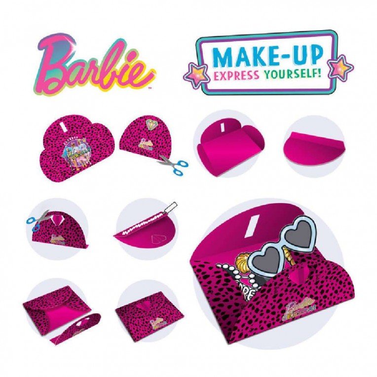 BARBIE SKETCHBOOK MAKE-UP EXPRESS YOURSELF IN DISPLAY