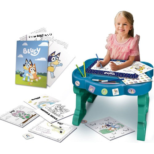 BLUEY CREATIVE  ART DESK