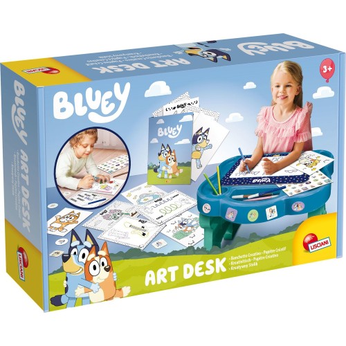 BLUEY CREATIVE  ART DESK