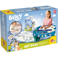 BLUEY CREATIVE  ART DESK