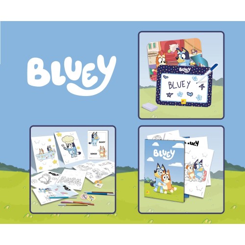 BLUEY CREATIVE  ART DESK