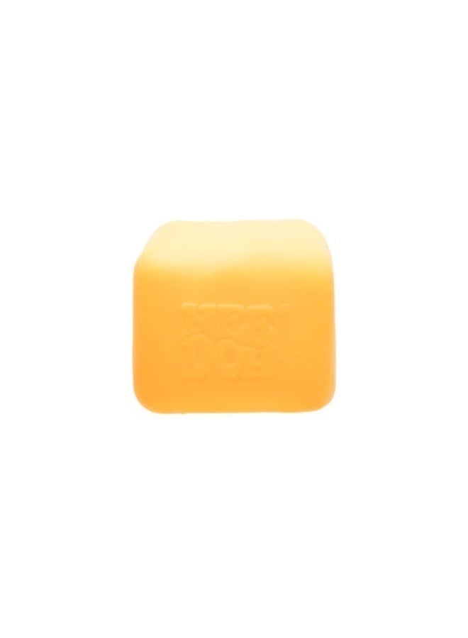 Nice Cube Super Solid Squish Squeeze Fidget Sensory Toy Orange