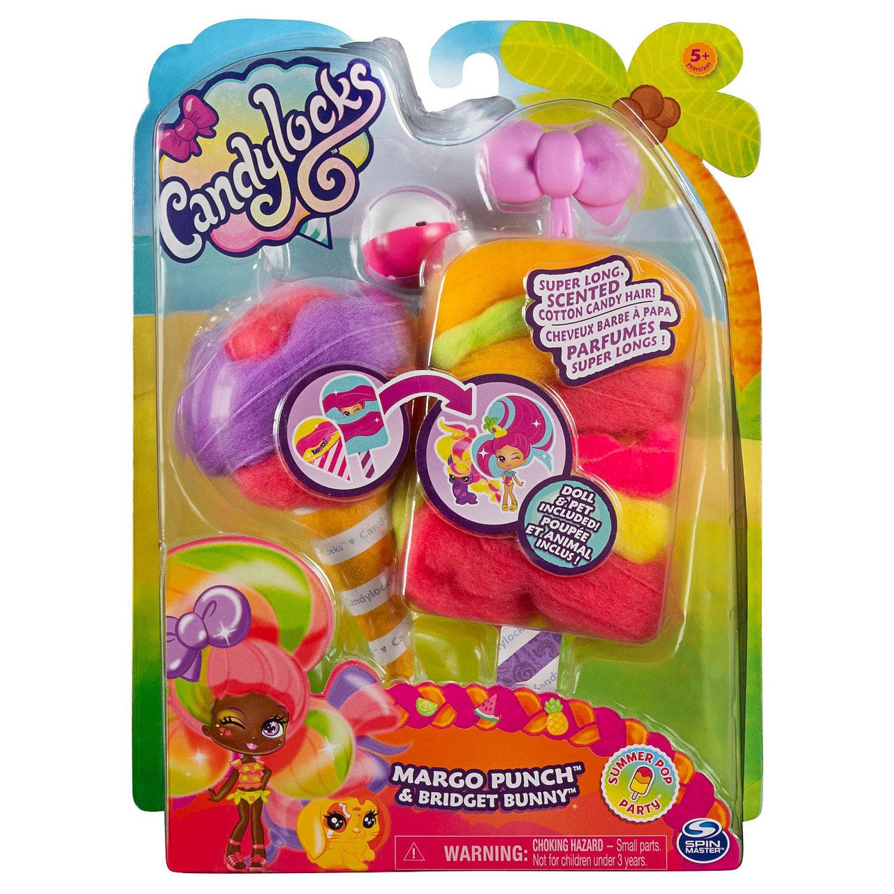 Candylocks Doll + Pet Asst(Assorted - Includes 1)-Dolls & Accessories-Candylocks-778988142981