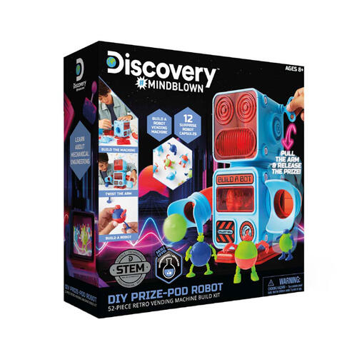 Discovery Mindblown Diy Price Pod Vending Machine Robot-DISCOVERY