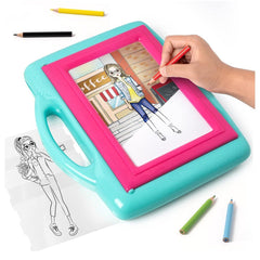 PLAYGO TRACE IT UP FASHION ARTIST B/O - 28 PCS