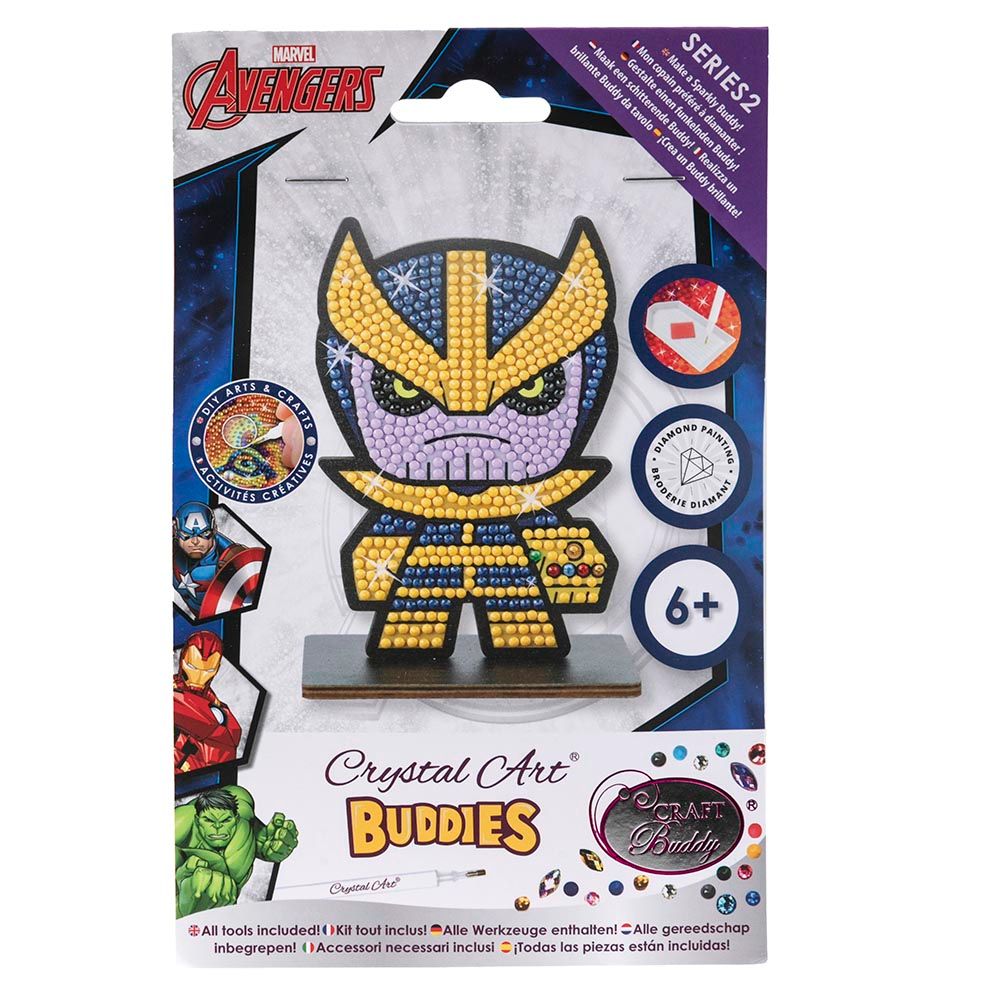 Thanos, Crystal Art Buddy by Crystal Art for kids - educational