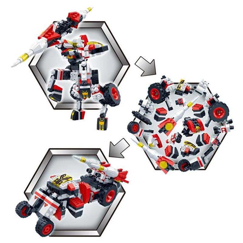 Banbao Mech Ii 2In1 255Pcs 6320-BANBAO-6974387591595