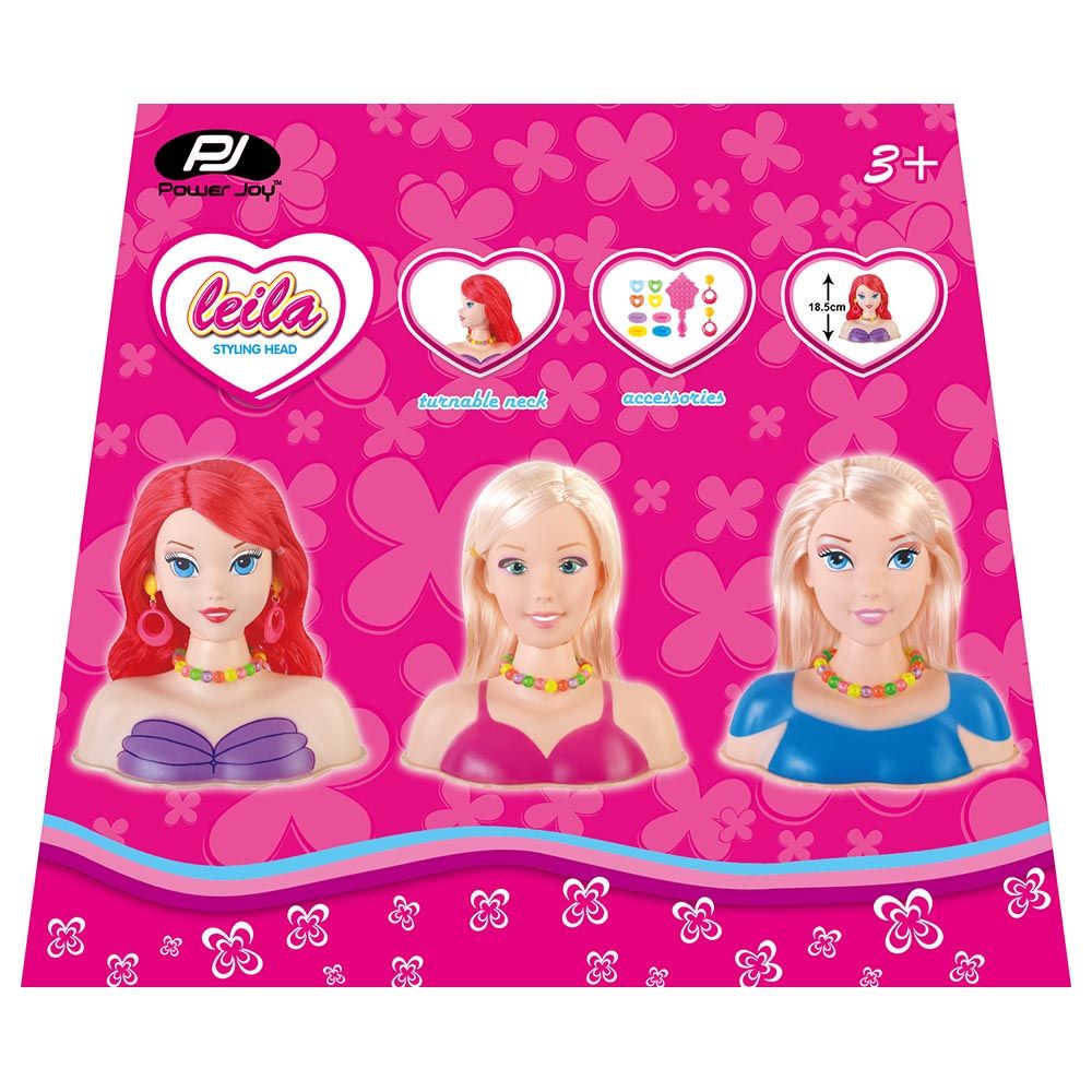 P.Joy Leila Mini Styling Head-Dolls & Accessories-P.JOY-