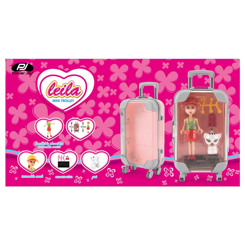 P.Joy Leila Mini Trolley Pack Cdu12 Woc-Dolls & Accessories-P.JOY-