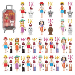P.Joy Leila Mini Trolley Pack Cdu12 Woc-Dolls & Accessories-P.JOY-