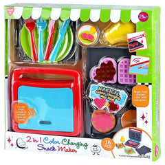 PLAYGO 2 IN 1 COLOR CHANGING SNACK MAKER B/O - 16 PCS *